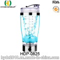 2016 BPA FREI Kunststoff Protein Elektrische Shaker Flasche, Kundenspezifische Kunststoff Elektrische Protein Shaker Wasserflasche (HDP-0825)